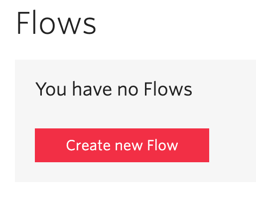 Studio Flow creation when you don't have Flows created